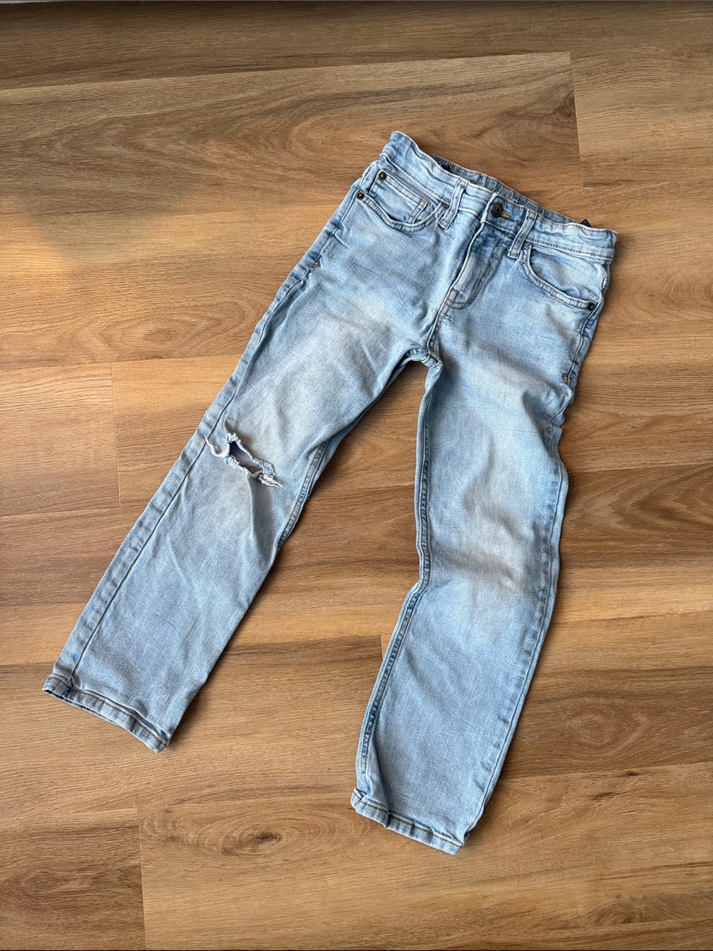 Cat & Jack Light Wash Straight Leg Jeans